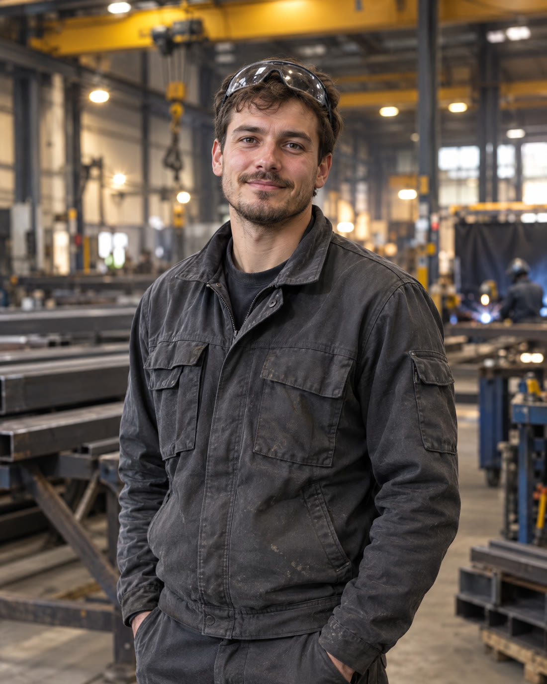 Technieker van TR-Service in de werkplaats